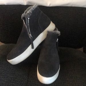 Dolce Vita fur-lined sneaker